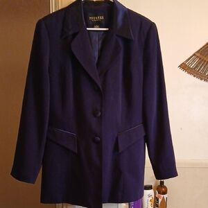 Peeress Collection Women's‎ Navy Blue Jacket/blazer. Sz.14